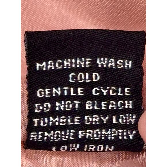 New Look Pale Pink Cotton Drawstring Waist w/ Pockets and Hood Jacket Size S - Picture 6 of 6